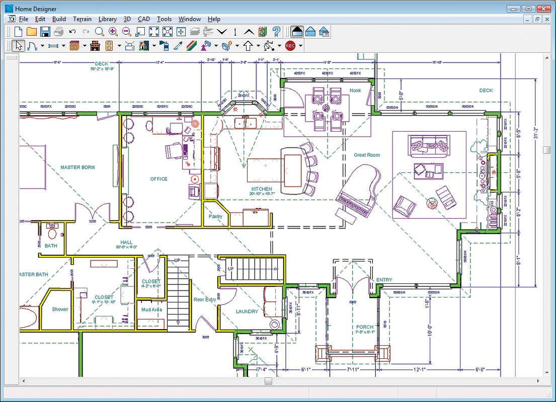 3D Home Design Floor Plan